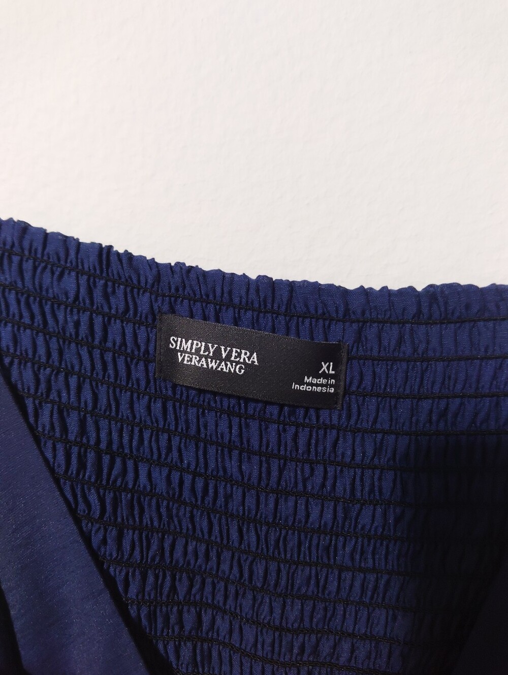 Simply Vera Vera Wang Blue Maxi Sundress NWT XL - Picture 4 of 6